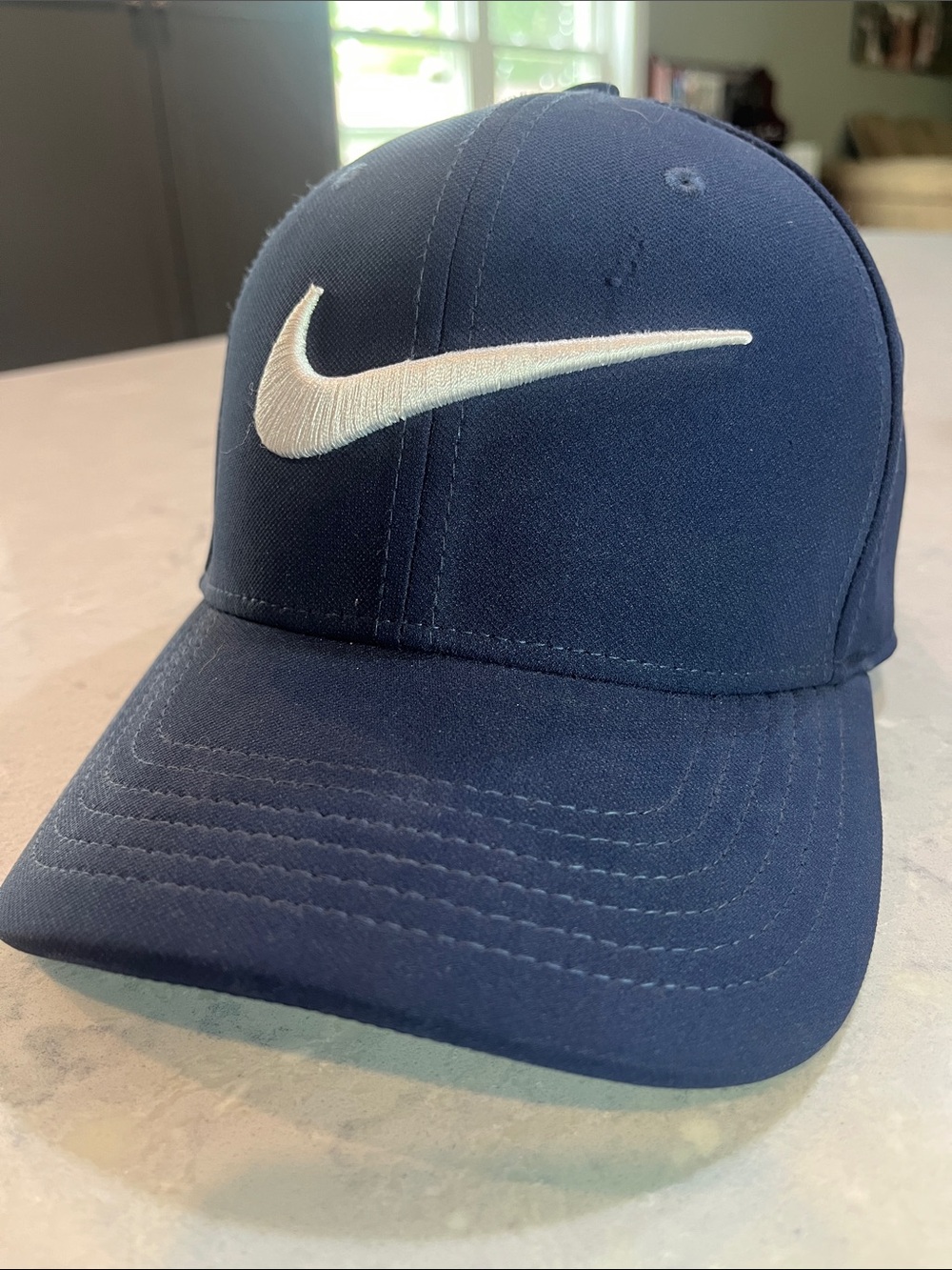 Nike Navy Classic-99 Hat with White Swoosh